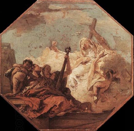 Giovanni Battista Tiepolo The Theological Virtues China oil painting art